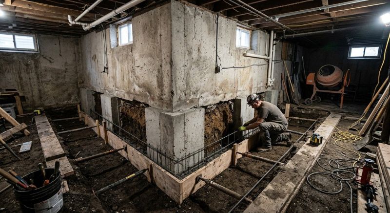 Basement Underpinning in Hamilton, MT