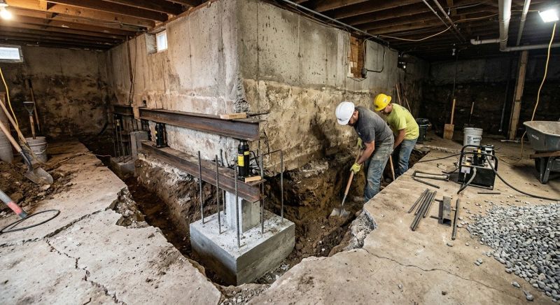 Basement Underpinning in Hamilton, MT