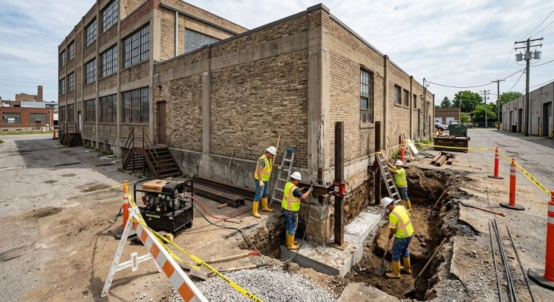Commercial Foundation Repair in Hamilton, MT