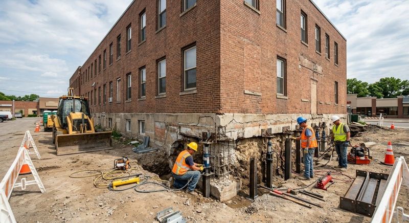 Commercial Foundation Repair in Hamilton, MT