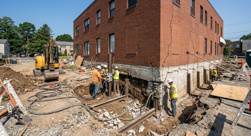 Commercial Foundation Repair in Hamilton, MT