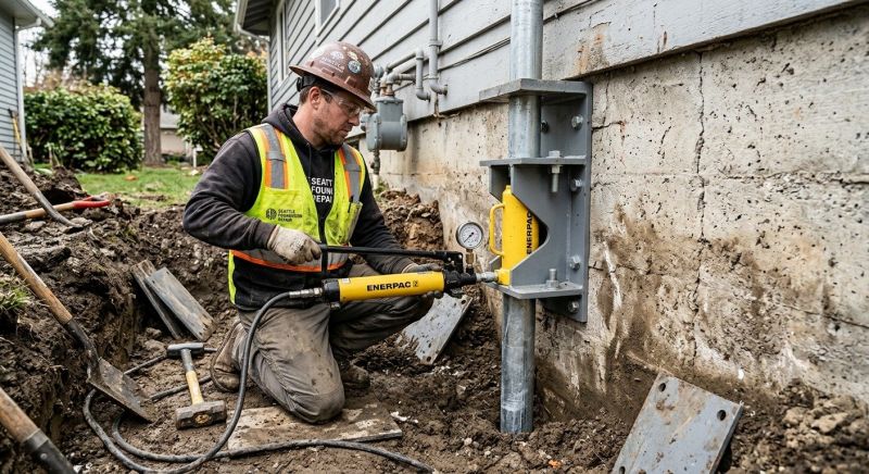 Concrete Foundation Leveling in Hamilton, MT