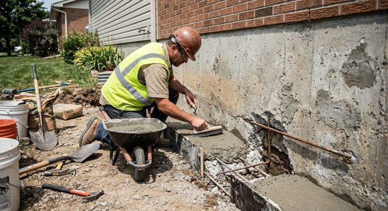 Concrete Foundation Repair in Corvallis, MT
