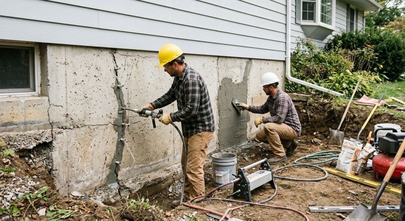 Concrete Foundation Repair in Darby, MT