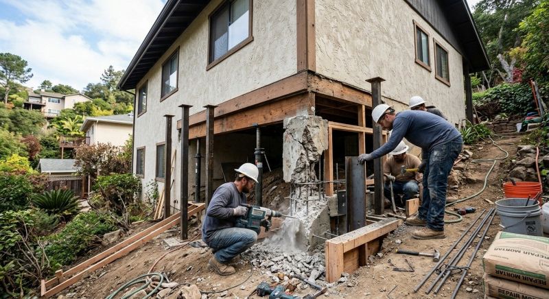 Concrete Foundation Repair in Victor, MT
