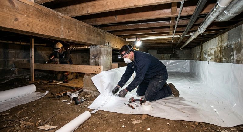 Crawl Space Leveling in Hamilton, MT