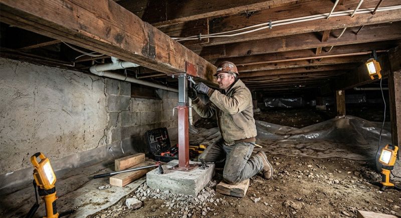 Crawlspace Foundation Repair in Darby, MT