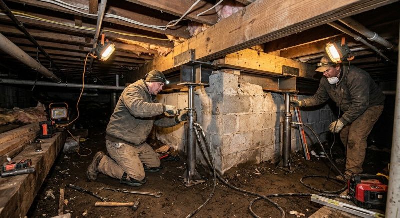 Crawlspace Foundation Repair in Hamilton, MT