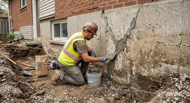 Exterior Foundation Repair in Hamilton, MT
