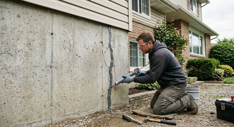 Foundation Crack Sealing in Hamilton, MT