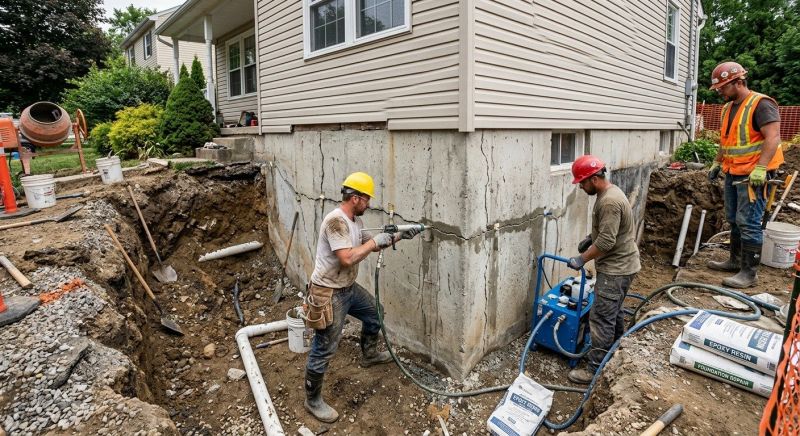 Foundation Cracks Repair in Hamilton, MT