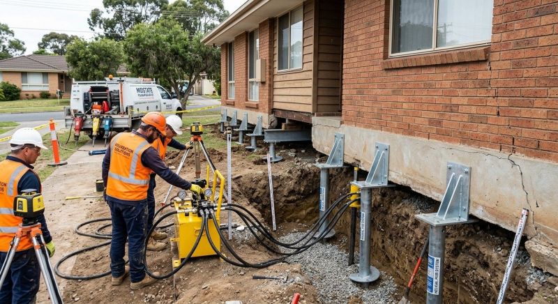 Foundation Jacking in Corvallis, MT