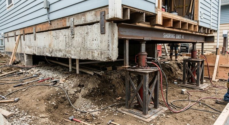 Foundation Jacking in Corvallis, MT