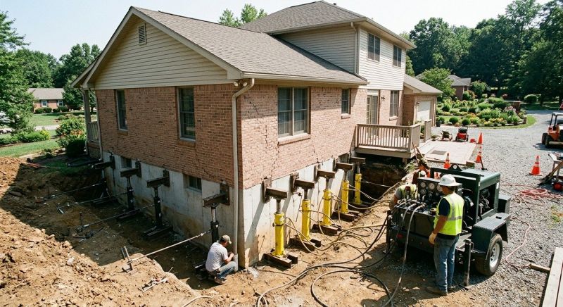 Foundation Jacking in Darby, MT