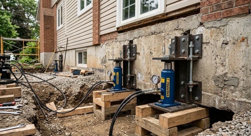 Foundation Jacking in Hamilton, MT
