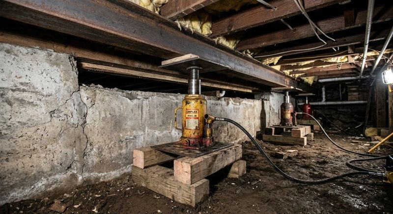 Foundation Jacking in Hamilton, MT
