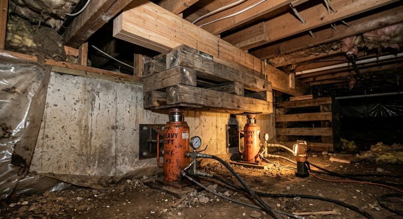 Foundation Jacking in Victor, MT