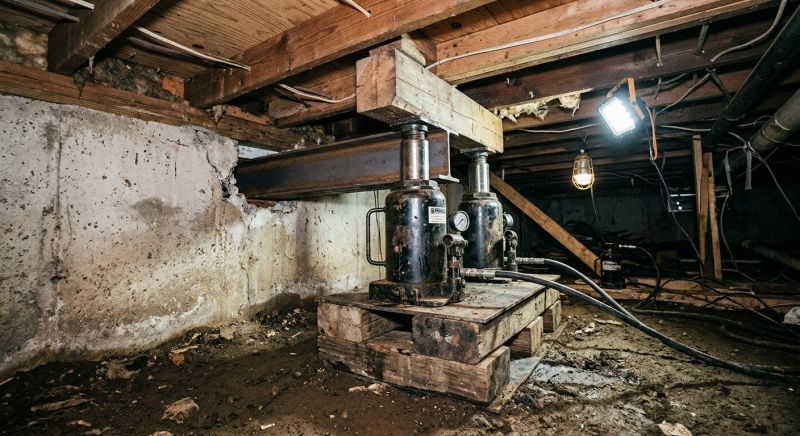 Foundation Jacking in Victor, MT