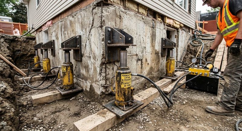 Foundation Jacking in Victor, MT