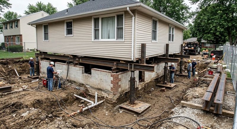 Foundation Lifting in Corvallis, MT