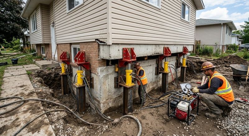 Foundation Lifting in Corvallis, MT