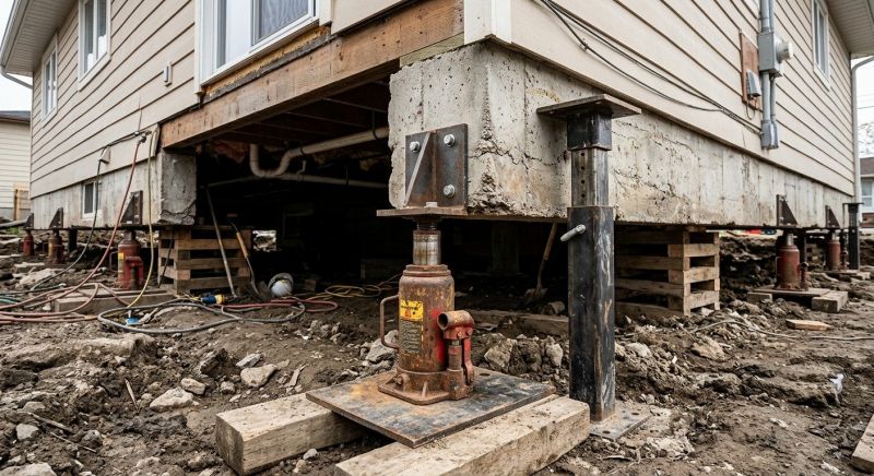 Foundation Lifting in Corvallis, MT
