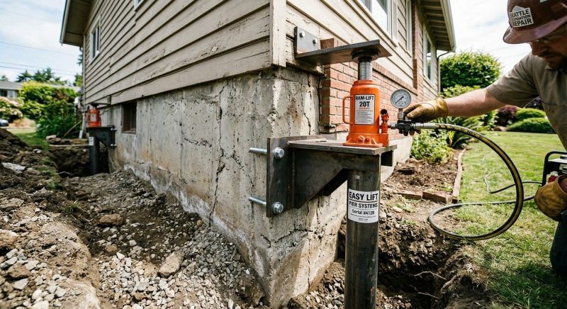 Foundation Lifting in Darby, MT
