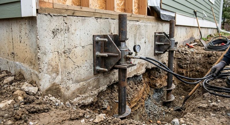 Foundation Pier Leveling in Hamilton, MT