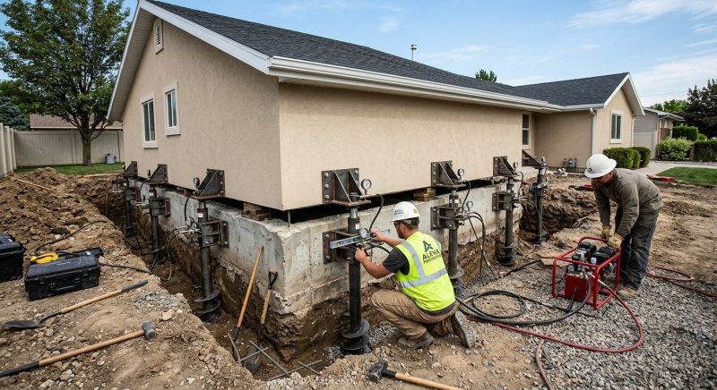 Foundation Pier Leveling in Hamilton, MT