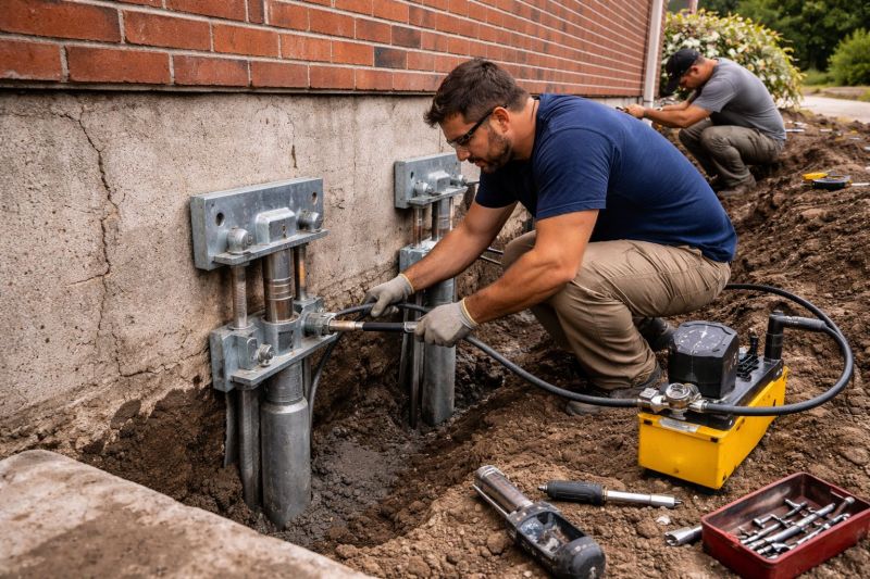 Foundation Pier Repair in Hamilton, MT