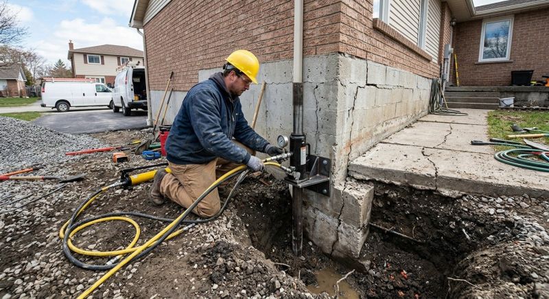 Foundation Settlement Repair in Hamilton, MT