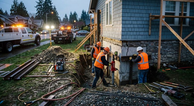Foundation Stabilizing in Corvallis, MT
