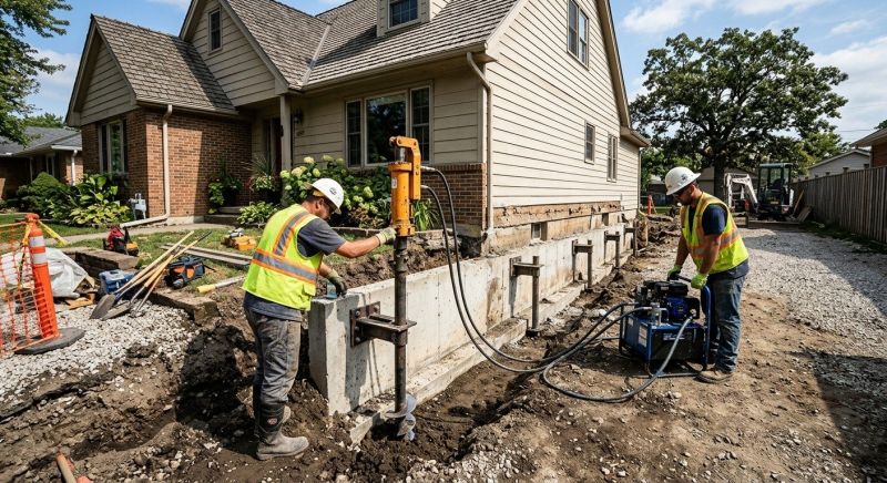 Foundation Stabilizing in Hamilton, MT