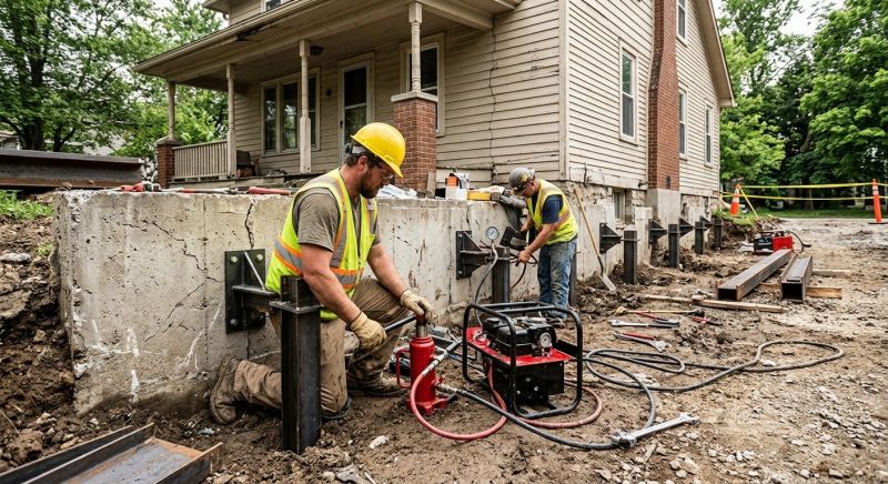 Foundation Stabilizing in Victor, MT