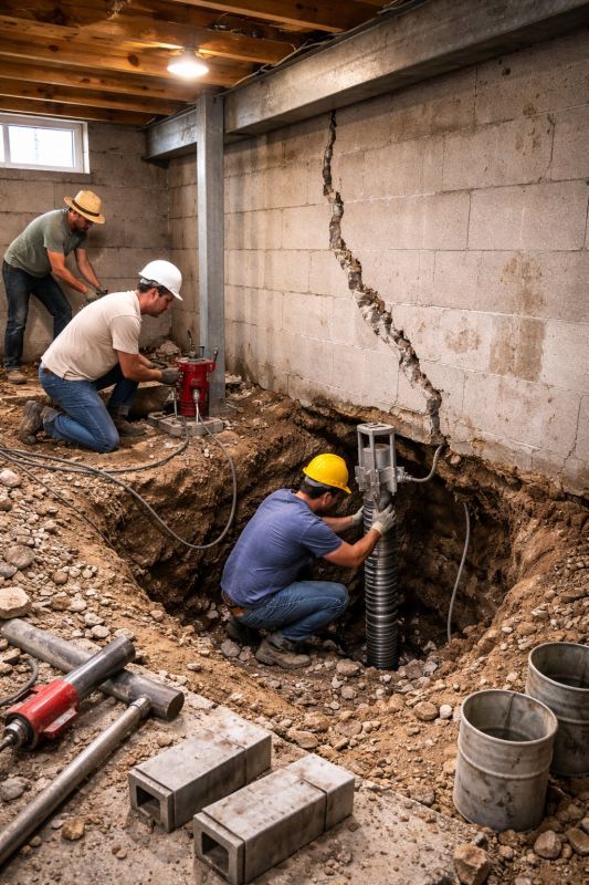 Foundation Structural Repair in Hamilton, MT