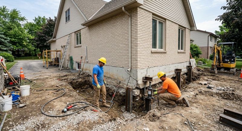 Helical Piers Installation in Hamilton, MT