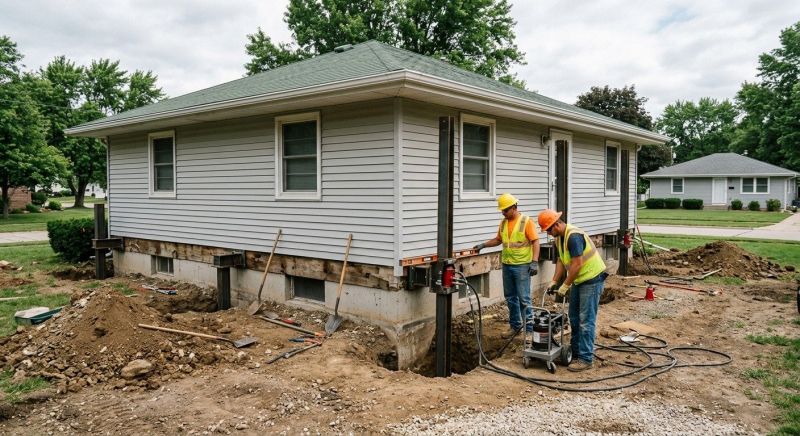 Home Foundation Leveling in Victor, MT