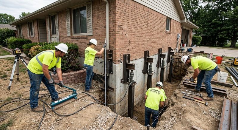 House Foundation Leveling in Hamilton, MT