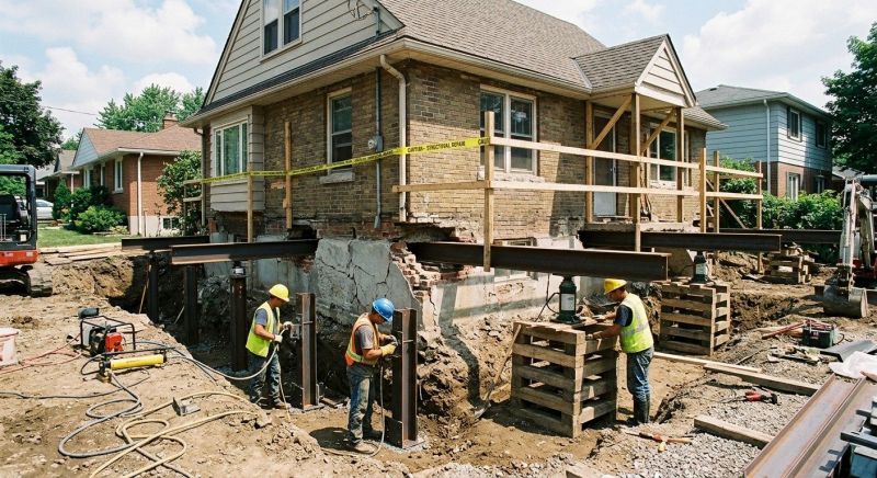 House Foundation Repair in Corvallis, MT