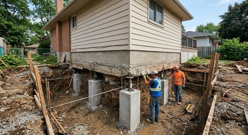 House Underpinning in Hamilton, MT