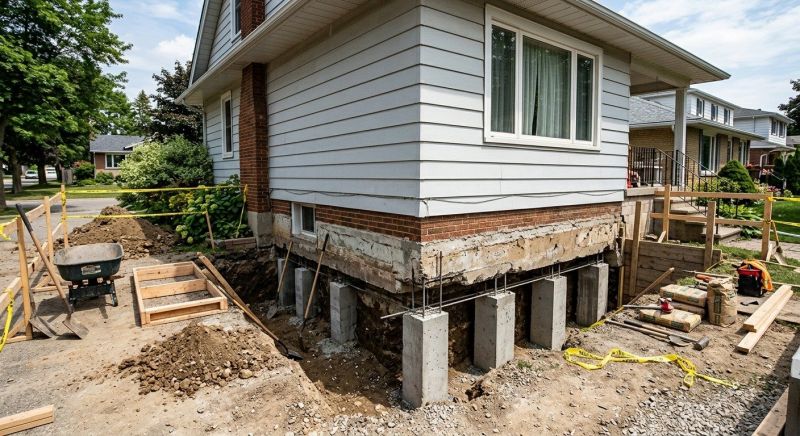 House Underpinning in Hamilton, MT