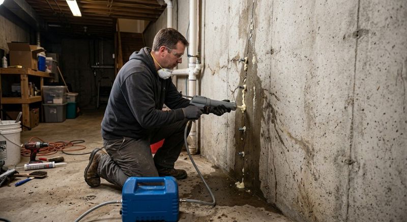 Leaking Foundation Repair in Hamilton, MT