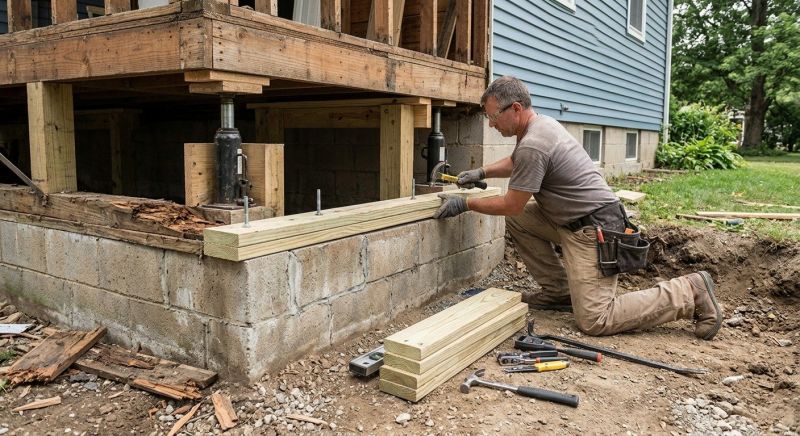 Slab Foundation Repair in Hamilton, MT
