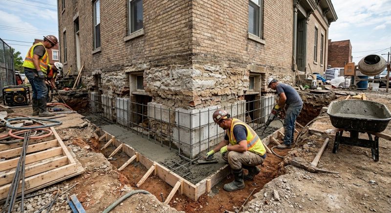 Underpinning Repair in Hamilton, MT